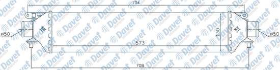 ORIS IFI505055 Turbo Radyatoru Fiat Doblo Iii Punto Bravo 1.4tjet / 1.6dmultijet / 1.9dmultijet